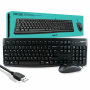 CLAVIER ET SOURIS LOGITECH MK120