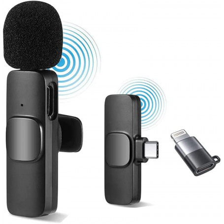 K8 - Microphone Cravate sans fil ,pour Android Type-C sur marjanemall aux  meilleurs prix au Maroc