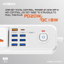 Multiprise 12 en 1 UE MX-ST16