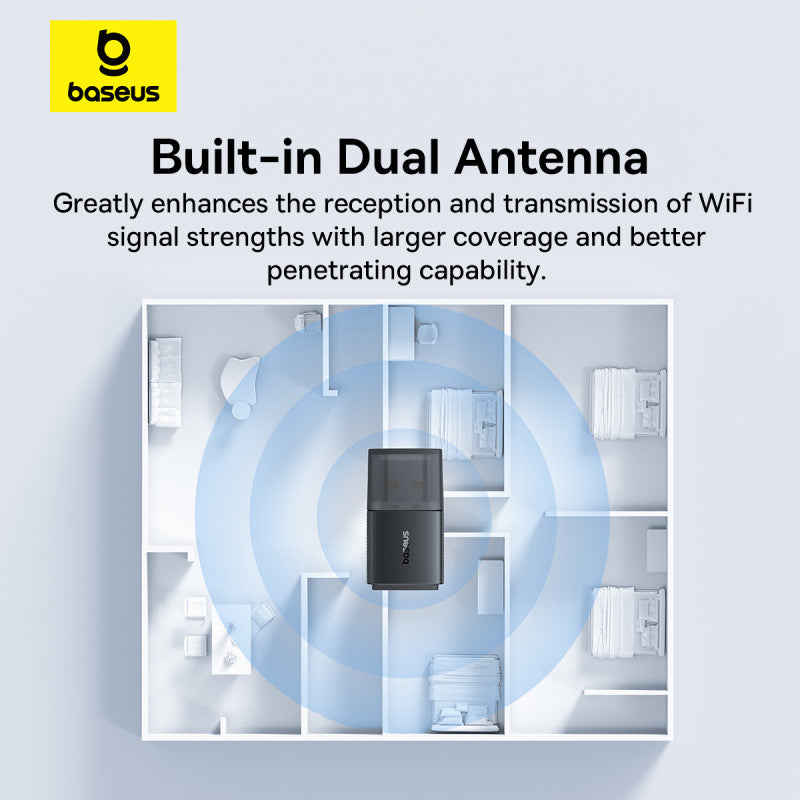 Baseus Adaptateurr WiFi FastJoy 300Mbps