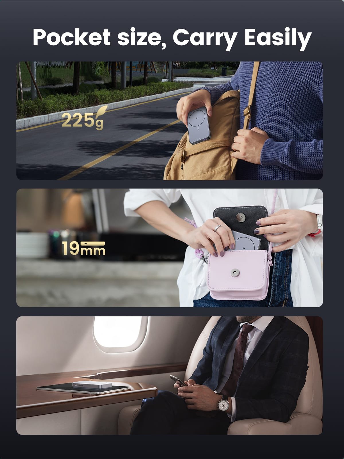 Power bank magsafe UGREEN PB206