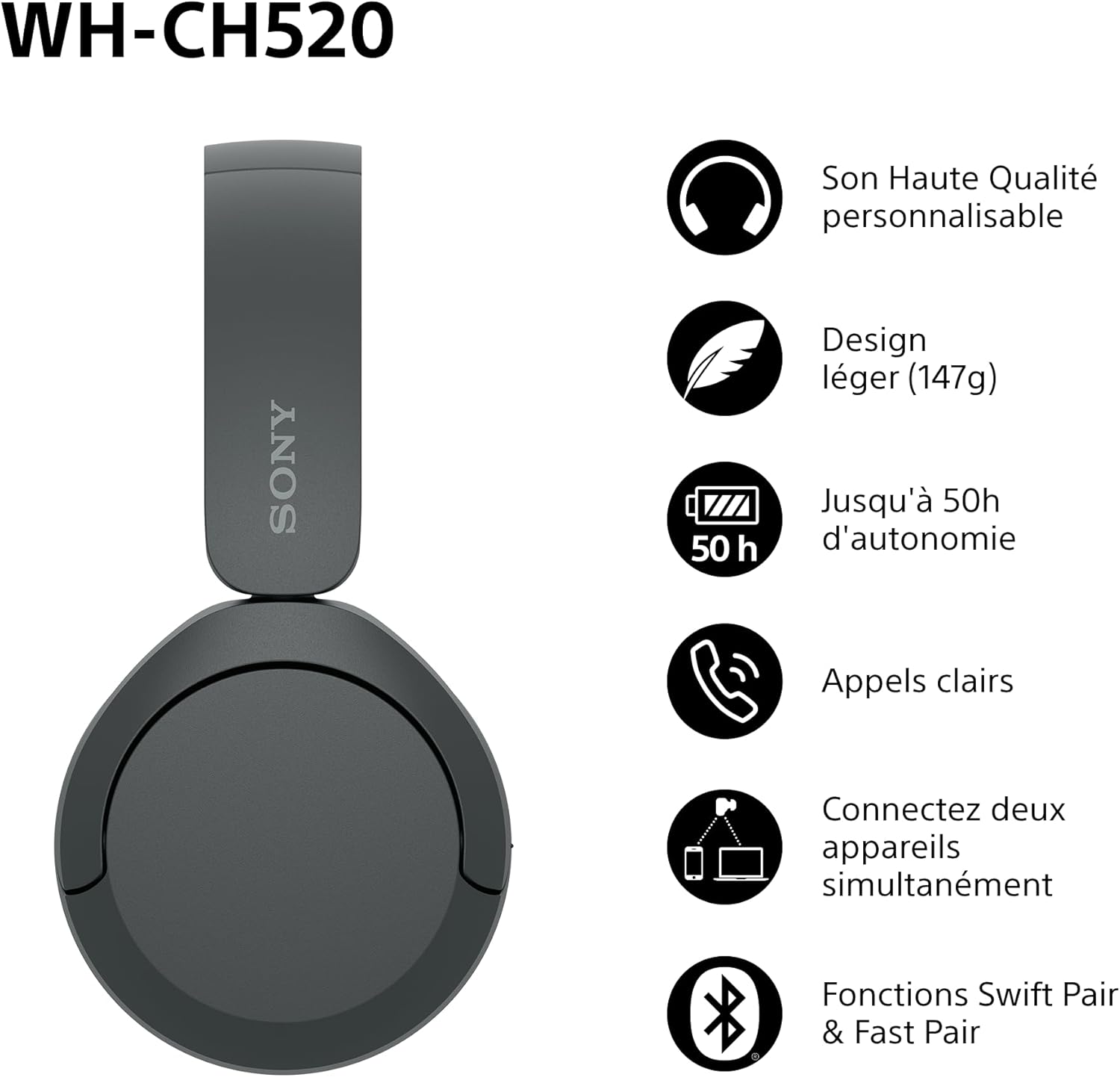SONY WH-CH520