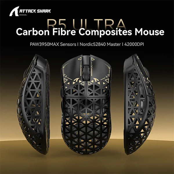 ATTACK SHARK R5 Ultra Black