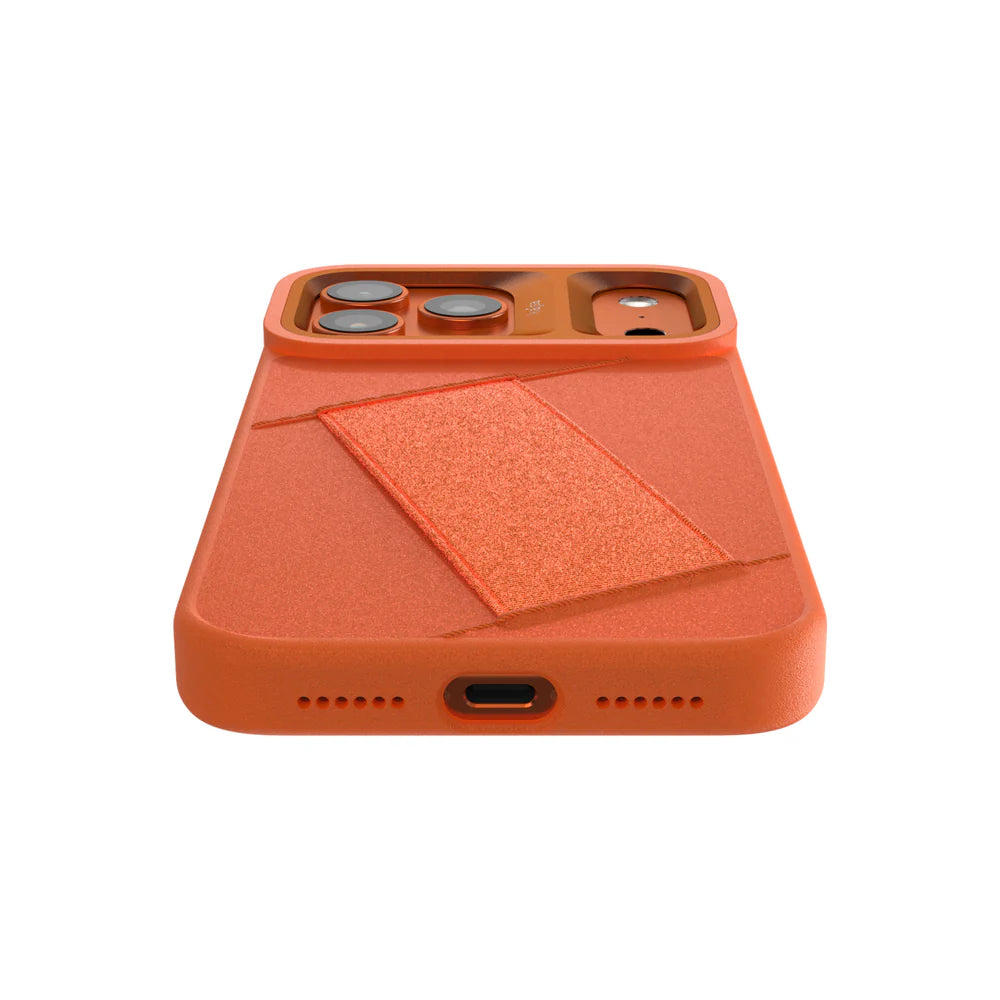 Coque Kajsa Preppie Collection – Elastic Hand Grip Back Case pour iPhone 17 Pro Max