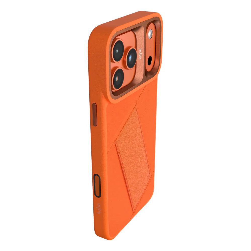 Coque Kajsa Preppie Collection – Elastic Hand Grip Back Case pour iPhone 17 Pro Max