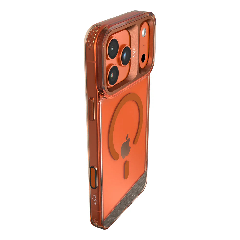 Coque Kajsa Trans-Shield Collection – Lumber Back Case pour iPhone 17 Pro Max – Compatible MagSafe