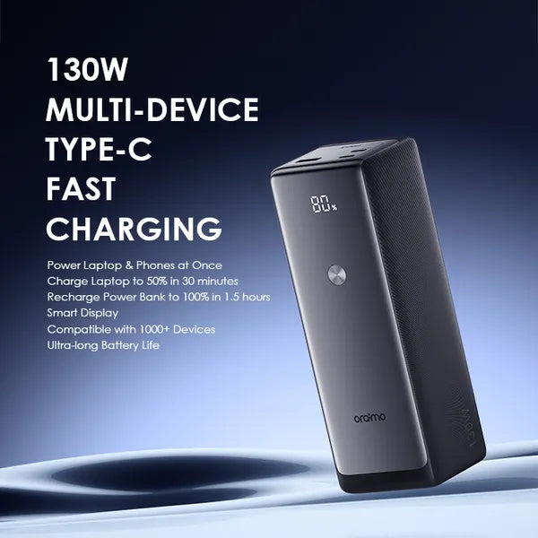 Oraimo Power Jet 130W 26700 mah
