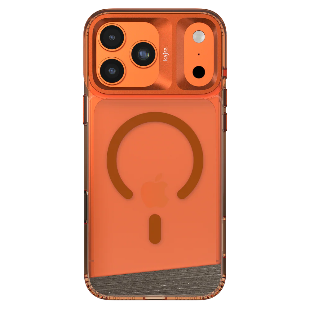 Coque Kajsa Trans-Shield Collection – Lumber Back Case pour iPhone 17 Pro Max – Compatible MagSafe