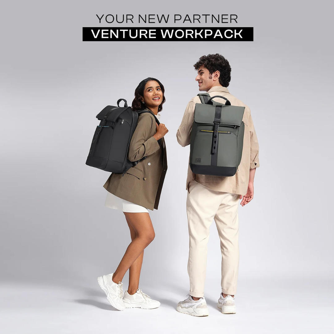 Urban Jungle Venture Workpack Noir Sac à Dos Laptop 16″ 23L